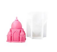 Stampi multifunzionali in silicone per sapone, a forma di casa, ornamento per amanti del fai da te, stampo facile da demolire