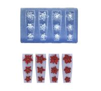 Stampi multifunzionali per unghie Stampo per lo styling a tema floreale Accessori per unghie adatti per accessori Miglioramento Modello di scultura per unghie