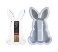 Stampi pasquali per stampaggio in resina, stampi per biscotti a forma di coniglio pasquale | Supporto per cioccolato per coniglio pasquale che fa stampo stampo,Stampi per la decorazione di pasqua