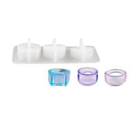 Stampi per anelli in silicone fatti a mano, tripli anelli, stampi in silicone per la creazione di gioielli in resina e disegni artigianali
