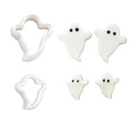 Stampi per argilla a tema Halloween Strumento per ceramica per la creazione di gioielli Stampi per orecchini di Halloween per la creazione di orecchini