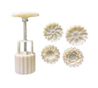 Stampi per biscotti a forma di fiore Stampi per biscotti cinese MidAutumn Maker Strumento di decorazione per fare biscotti