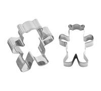 Stampi per biscotti da forno, in acciaio inox, a forma di cartone animato, accessori da cucina, facili da pulire, gadget da cucina per fare fondente, argilla, pasticceria, torte