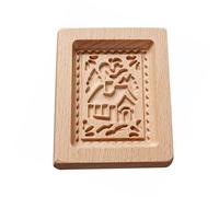 Stampi per biscotti in legno facili da usare con superfici lisce, design per biscotti, cioccolato, caramelle, accessorio da cucina facile da usare