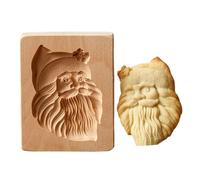 Stampi per biscotti in legno, strumenti da cucina per dessert, stampi per biscotti in legno per la cottura, per biscotti in faggio, Halloween, Natale, pasta frolla, pan di zenzero, pasta artigianale