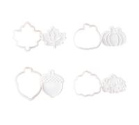 Stampi Per Biscotti In Plastica Essenziali Per La Cottura Del Ringraziamento Con Tacchino Foglia D'acero Zucca Castagna Forma Castagna E Caratteristiche Adatte Ai Principianti Set Forme