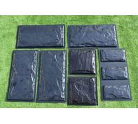 Stampi per calcestruzzo intonaco parete pietra cemento piastrelle stampo plas...