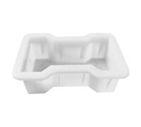 Stampi per calcestruzzo Stampi per pavimentazione percorsi per edifici giardino, fai da te casa, calcestruzzo riutilizzabile, pietra rettangolare, stampo in for giardini esterni