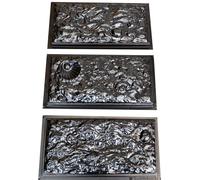 Stampi per calcestruzzo stile marino fai da te 3 pezzi stampi in plastica ABS...
