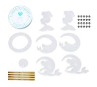 Stampi per campanelli a vento per colata di gioielli in resina epossidica per decorazioni primaverili che fanno stampo artigianale per carillon