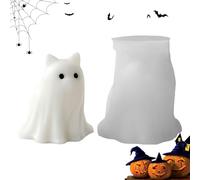 Stampi Per Candele Della Festività Di Halloween - Stampo per Cera 3D per Candele Profumate | Stampo In Resina Epossidica Per Creare Cioccolatini Decor Torte Sapone Gesso