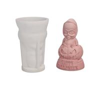 Stampi per candele di Halloween - Elegante design Ghost in silicone, strumento creativo in ghisa 3D | accessori per candele multiuso per aromaterapia, forma a sacchiotto di cera per feste di vacanza