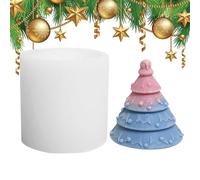 Stampi per Candele di Natale - Forma Sapone Albero Natalizio - Stampo Per Gesso Artigianato Decorativo Per Feste Casa Tavola Centrotavola