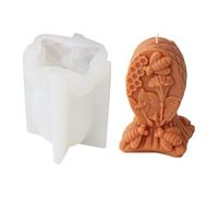 Stampi per candele in silicone Ape Fiore Rilievo Fare Stampi Per Resina Decorazioni Artigianato Gli appassionati