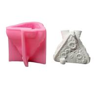 Stampi Per Candele In Silicone Per Sculture In Le Candele Che Producono Decorazioni Gemme Cemento Stampi Silicone Argilla