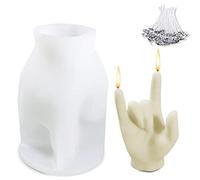 Stampi per Candele Muffa del gesto della candela Candele di stampi in Silicone Gesture Candle Stampo in silicone 3D a forma Stampo Candela Gesto Gesture Candle Stampo in silicone 3D forma, I Love u