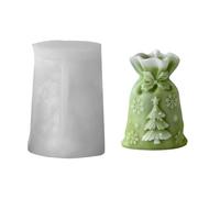 Stampi per candele natalizie, motivo cervo e albero di Natale, stampo per candele a pilastro, per fai da te, aromaterapia, sapone, decorazioni per la casa (A)