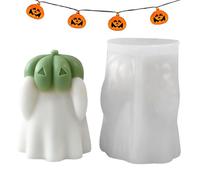 Stampi per candele | Stampo per resina epossidica - Stampo per spirito di zucca per cera di candela calcestruzzo gesso resina epossidica artigianato