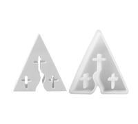 Stampi per cemento in silicone, stampi in silicone per lo stampaggio del cemento - Il percorso dello stampo ornamentale di Gesù - Stampo per ornamento da ufficio, stampo in gesso per stampaggio