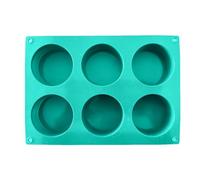 Stampi per cioccolatini in silicone - stampi per dolci in silicone, 6 griglie, stampi per dolci rotondi antiaderenti | stampi per dolci multiuso per alimenti e utensili da cucina per cucinare