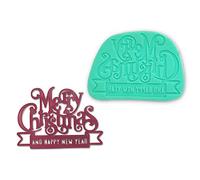 Stampi per cioccolato a tema natalizio Stampo per mousse Materiale in silicone Decorazione torte Gadget Accessori da forno per stampi per fondente in silicone fai-da-te