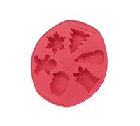 Stampi per cioccolato fondente Stampo da forno Serie Natale Accessori in silicone per la cucina Stampi per fondente in silicone