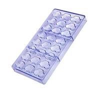 Stampi per cioccolato per auto con 24 cavità, eleganti stampi per cioccolatini in plastica per bicchieri di arachidi e bombe grasse, accessori per feste per bambini