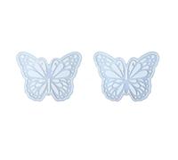 Stampi per ciondoli in resina Hollow Butterfly Wing Stampo in silicone per sapone fatto a mano Decorazioni per la casa di Natale Matrimonio Stampi flessibili in silicone per arte fatta