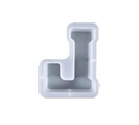 Stampi per colata in resina con lettere grandi, dalla A alla Z Alfabeto in resina per candele di Natale, compleanni, stampi epossidico per bricolage, stampi in silicone per colata