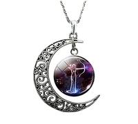 Stampi per Collana in Resina Collana 12 Ragazze Per La Mamma Per Le Donne Presenti Constellation La Sua Luna Regali Collane & Ciondoli Collana Di Capodanno (A, One Size)