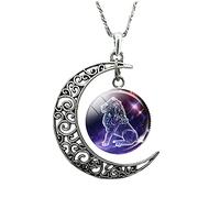 Stampi per Collana in Resina Collana 12 Ragazze Per La Mamma Per Le Donne Presenti Constellation La Sua Luna Regali Collane & Ciondoli Collana Di Capodanno (E, One Size)