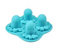 Stampi per cubetti di ghiaccio a forma di polpo per cubetti di ghiaccio creativi per raffreddare cocktail, bourbon e fatti in casa, in silicone, per cocktail, forme divertenti
