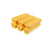 Stampi per cubetti di ghiaccio per bevande a forma di frittura francese Stampi per la produzione di ghiaccio rettangolari Forniture per bevande fredde