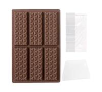 Stampi per dessert per cioccolatini, stampo in silicone per cioccolato per cuocere, stampo in silicone per fondente a 6 cavità fatto a mano, per cuocere torte in silicone per dolci