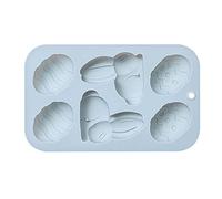 Stampi per dolci in silicone per dessert 3D coniglio Mousse ghiaccio fai da te Pasticceria Decorazione Gadget Stampo per cioccolato per cottura in cucina Stampi per fondente in silicone Animale