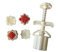Stampi per dolci lunari da 30 g per la progettazione di pasticceria leggera tradizionale con struttura in ABS e strumento di pasticceria di costruzione culturale