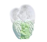 Stampi per fare candele,Stampi in silicone per saponi e candele - Stampi per angeli in cemento gesso, forniture artigianali decorazione matrimoni casa e tavoli