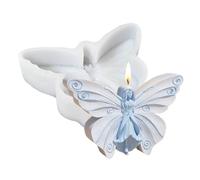 Stampi Per Fare Candele | Stampo Per Sapone In Gesso,Figura Di Farfalla Per Arte In Resina, Decorazione Per La Casa E La Tavola