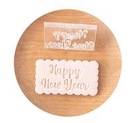 Stampi per fondente in acrilico per uso alimentare, adatti per riunioni di famiglia, feste di compleanno e lezioni di pasticceria, decorazioni per torte