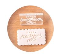 Stampi per fondente in acrilico per uso alimentare, adatti per riunioni di famiglia, feste di compleanno e lezioni di pasticceria, decorazioni per torte