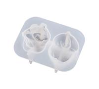 Stampi per fondente in silicone a forma di cuore umano Halloween a forma di cervello per caramelle per decorazione della torta