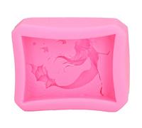 Stampi Per Fondente In Silicone, Rosa, Morbido E Lavabile, 7.2x9.2x3cm - Antiadattente E Resistente Al Calore, Facile Da Usare Per Decorazioni Dolci E Progetti Creativi