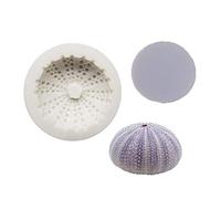 Stampi per fondente Mousse Cake Mold Riccio di Mare per Shell Cioccolato Materiale Silicone Stampi Epossidico Stampi per Cucina Stampi Rotondi in Silicone