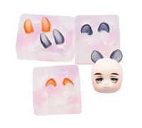 Stampi per fondente per uso universale Forme squisite per orecchie Creazione decorazioni Stampo in silicone versatile per le tue torte Cupcake Dessert Stampo per fondente