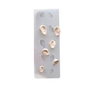 Stampi per fondente universali, stampi per orecchie squisite, fai da te e stampo in silicone versatile per le tue torte cupcakes dessert orecchio stampi in silicone