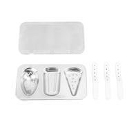 Stampi per gelato Coperchio in acciaio inossidabile 3 cavità Stick Riutilizzabile Versatile Ice Pop Maker