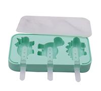 Stampi per gelato in silicone a forma di dinosauro per gelato stampo riutilizzabile ghiaccioli che fanno stampi da cucina fatti a mano GAD stampi per gelato in silicone per uso alimentare