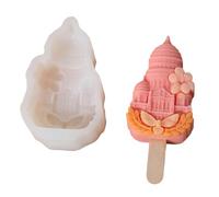 Stampi per gelato in silicone a forma di fiore per ghiaccioli Maker Texture in silicone antiaderente stampi da forno adatti per ghiaccioli da festa