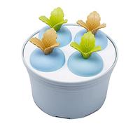 Stampi per gelato riutilizzabili, coperchio rimovibile, stampi per ghiaccioli fatti in casa, in polipropilene, 3 colori tra cui scegliere stampi per fatti in casa