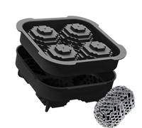 Stampi Per Ghiaccio A Forma Di Pallina Da Golf Per Whisky | Silicone A Sformatura Facile 4 Forme Da Golf Per Congelatore Morbido,Vassoio Per Ghiaccio In Silicone | Per Cocktail Tequila Succo Di Frutta